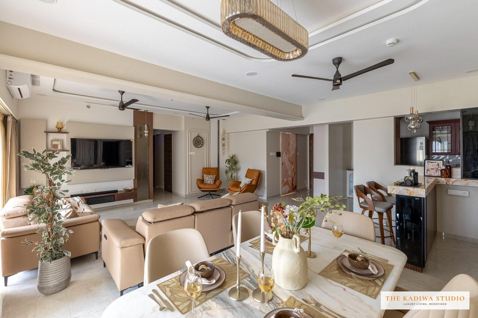 Complete home interior by The Kadiwa Studio